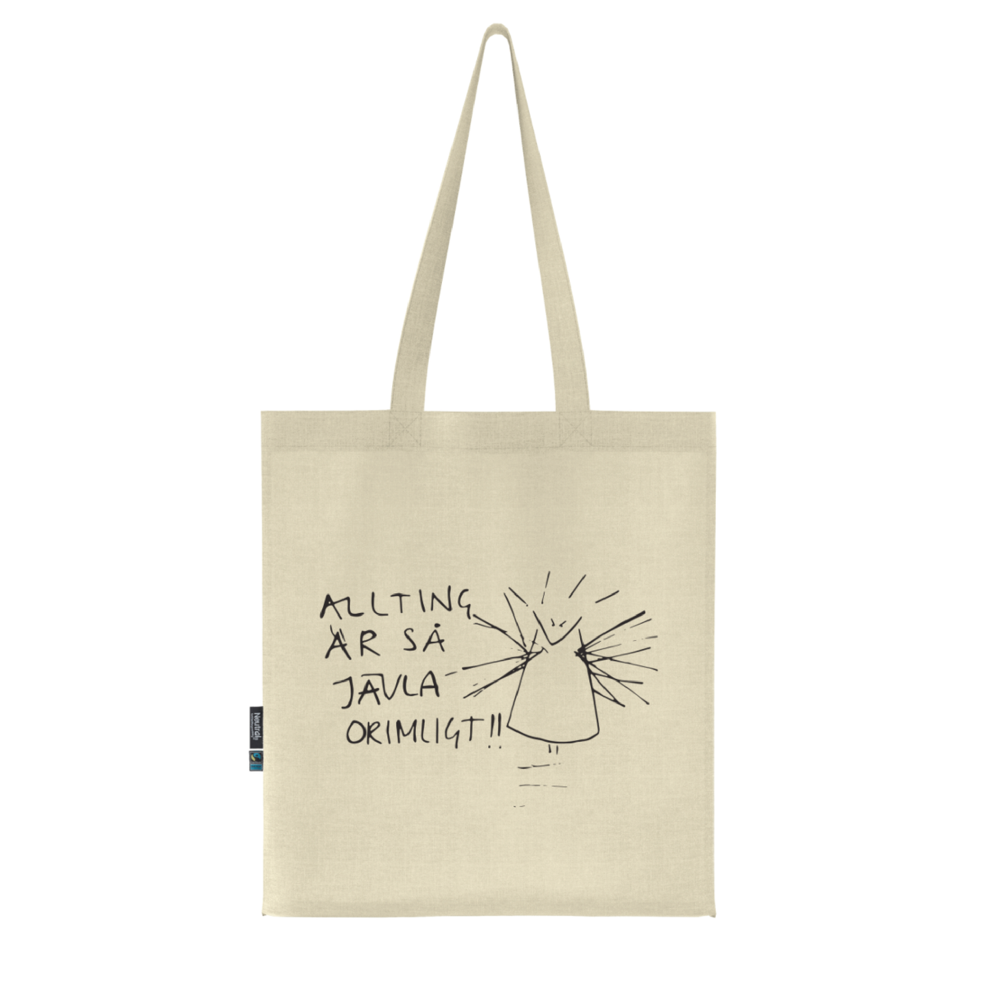 Tygkasse "Orimligt!!!"