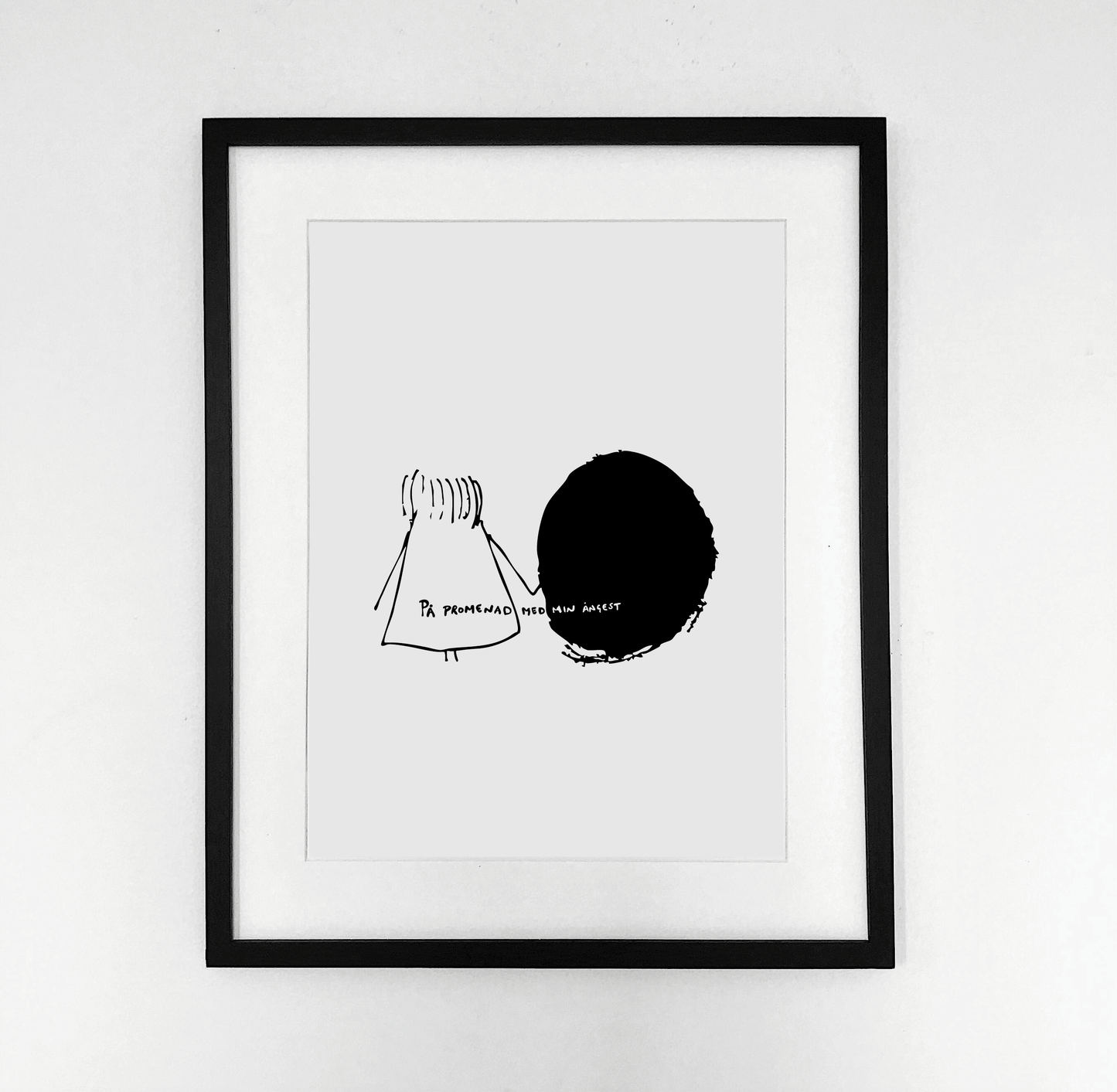 "På promenad med min ångest"