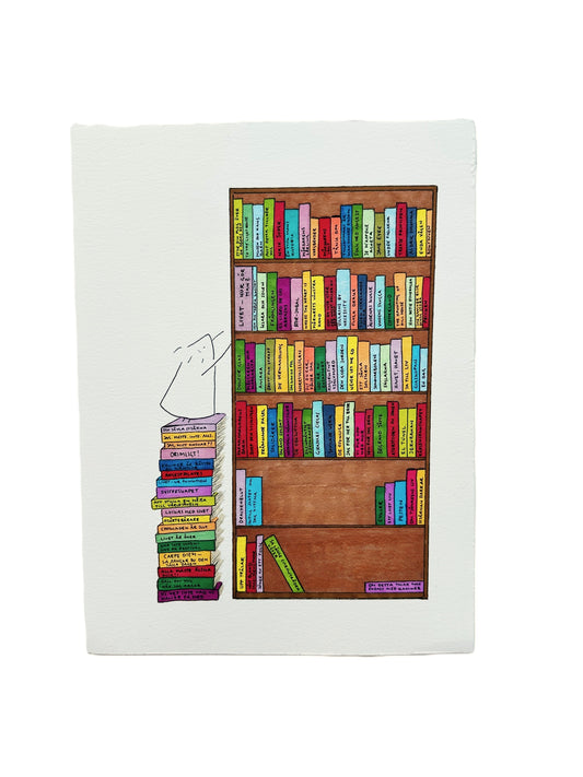 Original "Bokhylla" eller "Livet - hur gör man?"