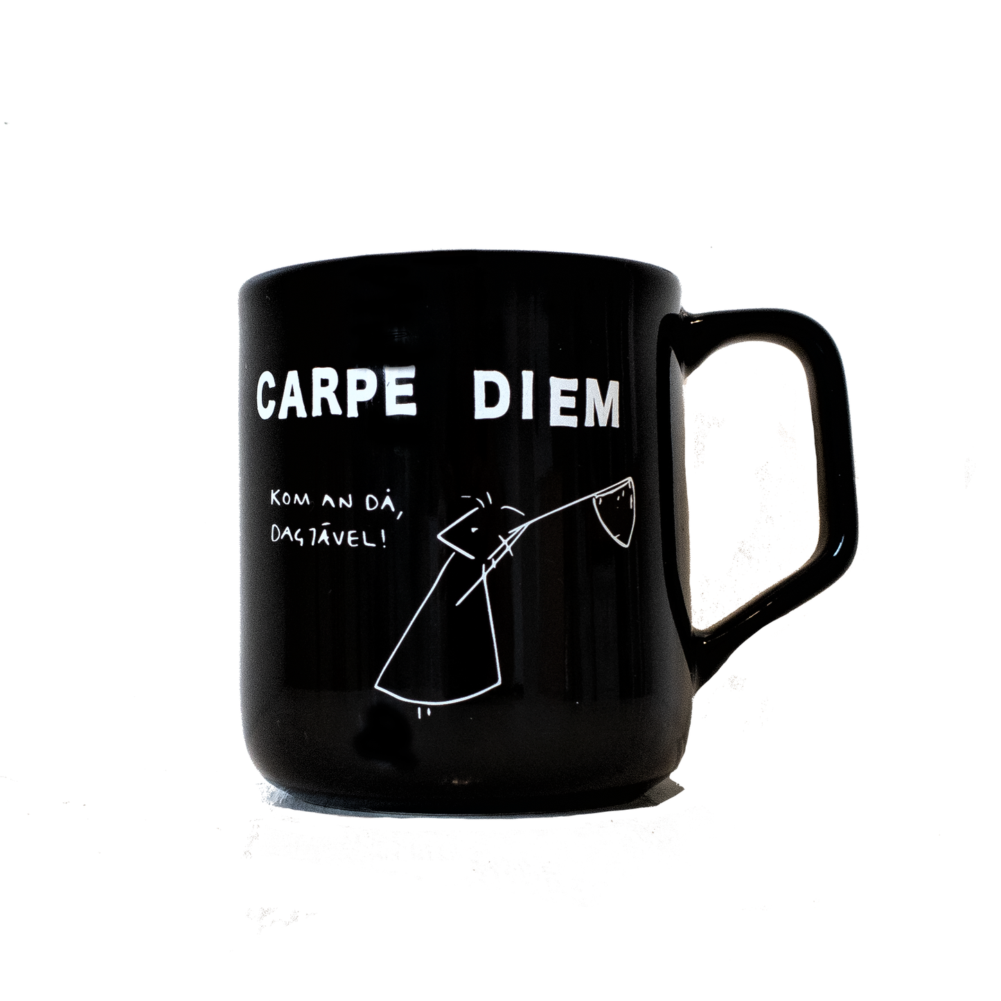 Porslinsmugg, Carpe Diem