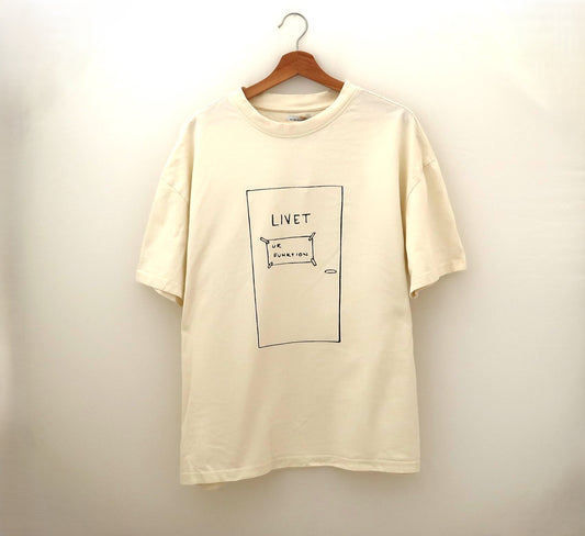 Vit t-shirt, L