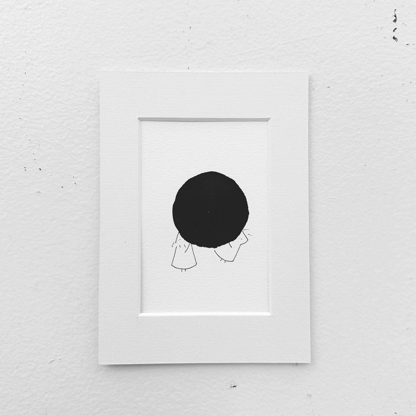 Litet original "Ångestbärare"