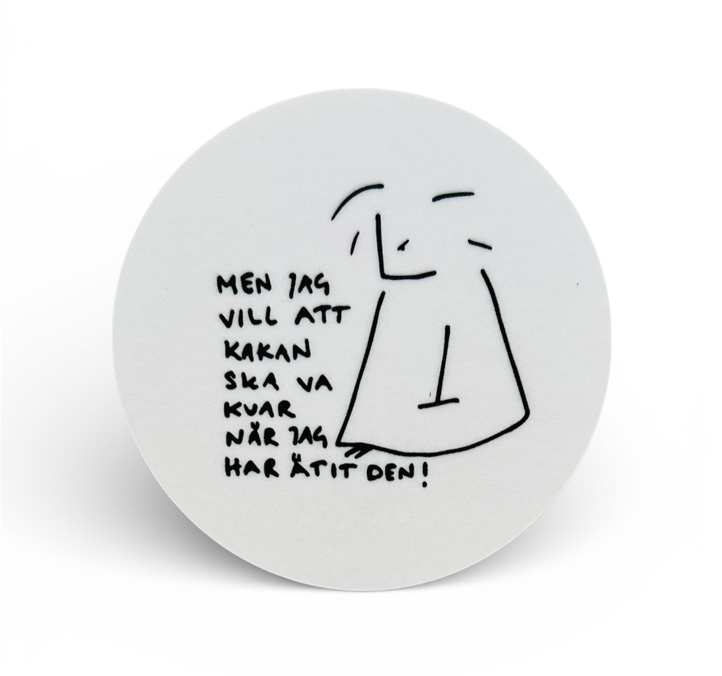 Glasunderlägg "Kakan"